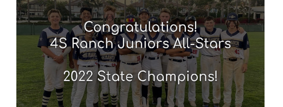 Congratulations 2022 Juniors All-Stars