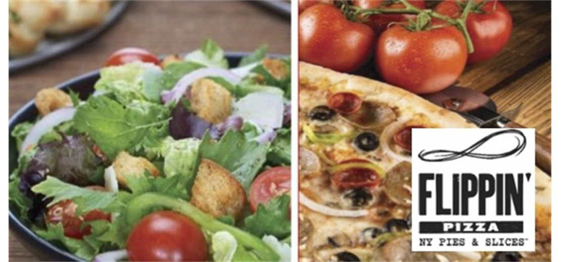 Flippin' Pizza Fundraiser 3/21 & 3/22