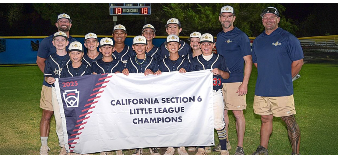 12U Section 6 Little League Champions!